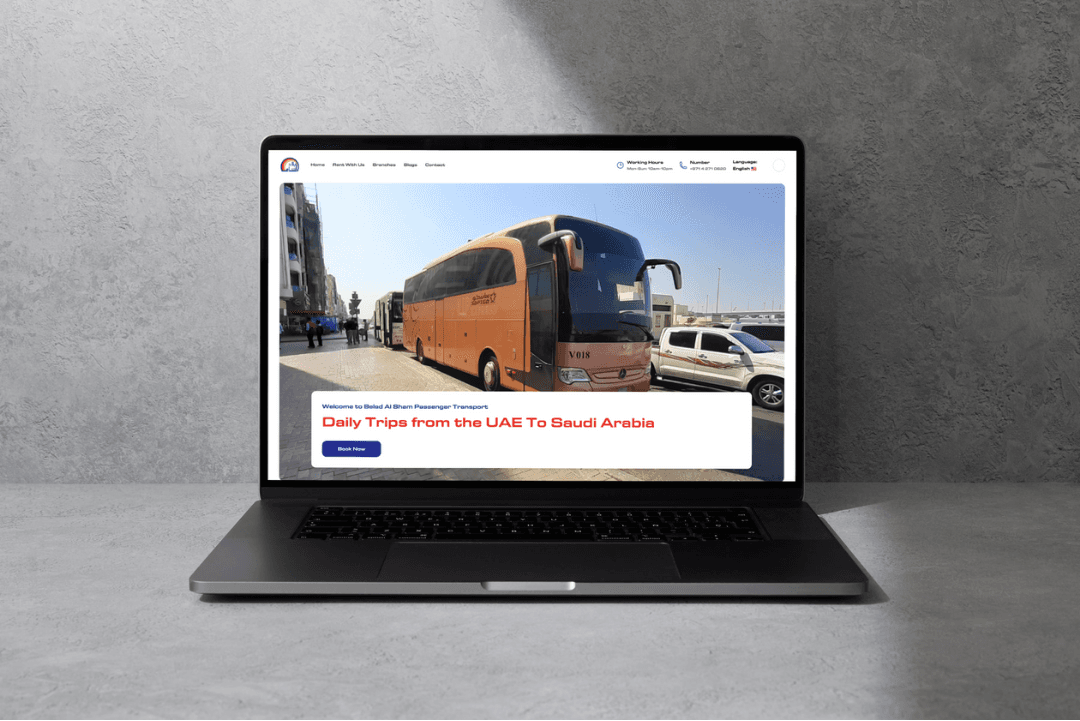 Belad Al Sham Passenger Transport — Online Ticketing Platform