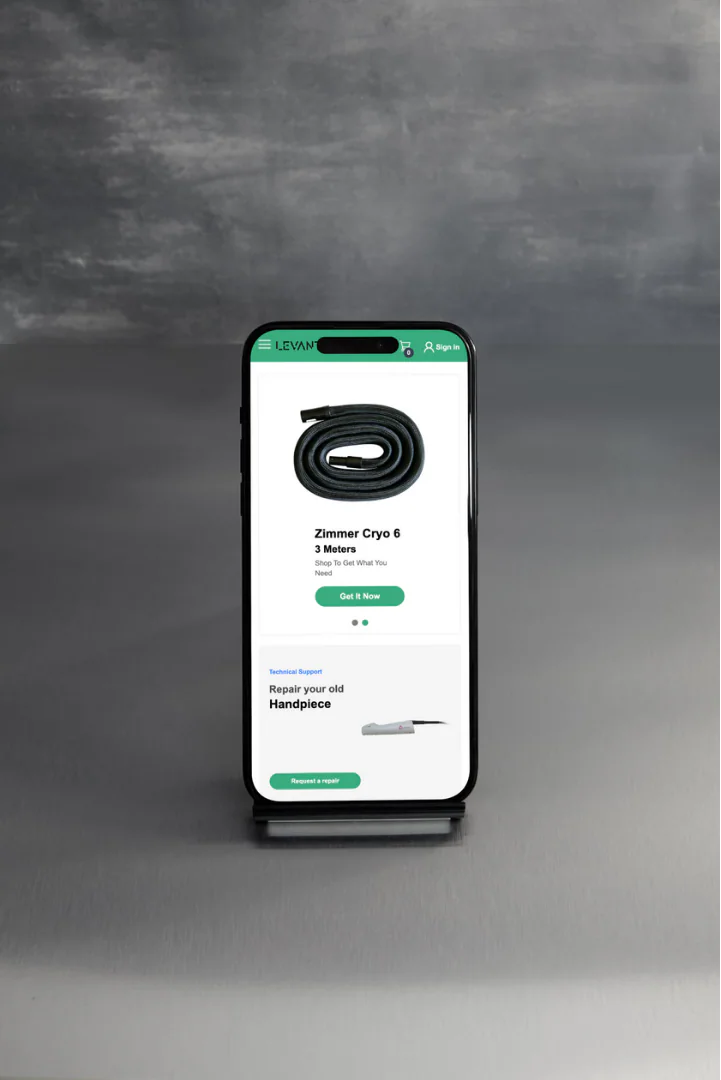 موقع Levant Technology على الهاتف